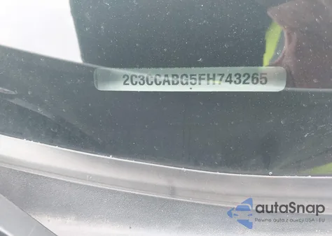 2015 Chrysler 300 S из США, поврежденный, VIN 2C3CCABG5FH743265